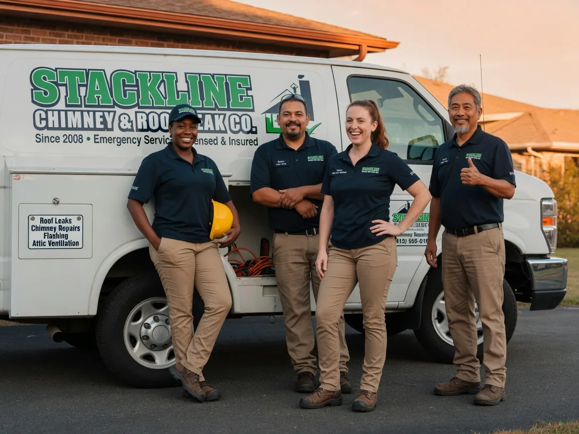 Chimney flashing repair company in Chariton, IA